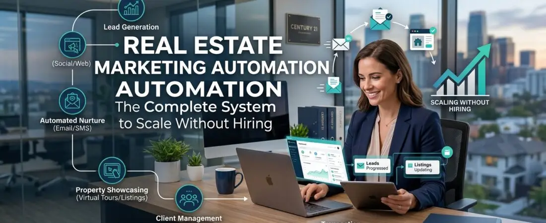 Real Estate Marketing Automation: The Complete System to Scale Without Hiring