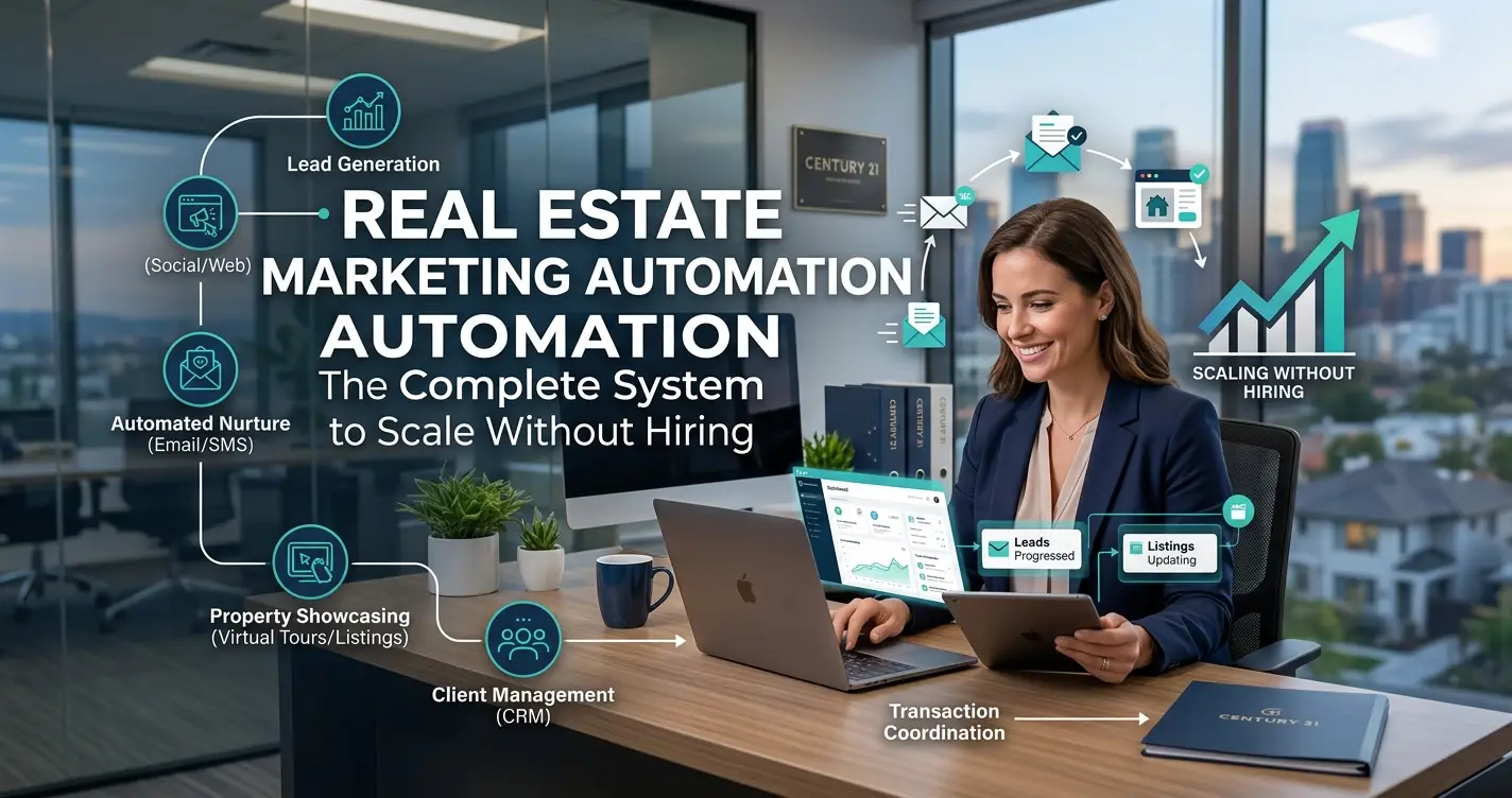 Real Estate Marketing Automation: The Complete System to Scale Without Hiring
