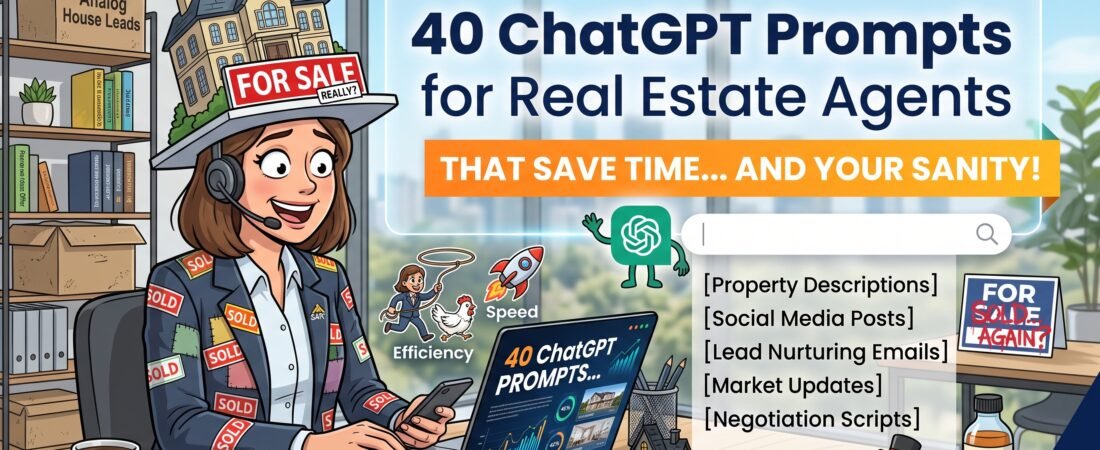 40 ChatGPT Prompts for Real Estate Agents That Save Time